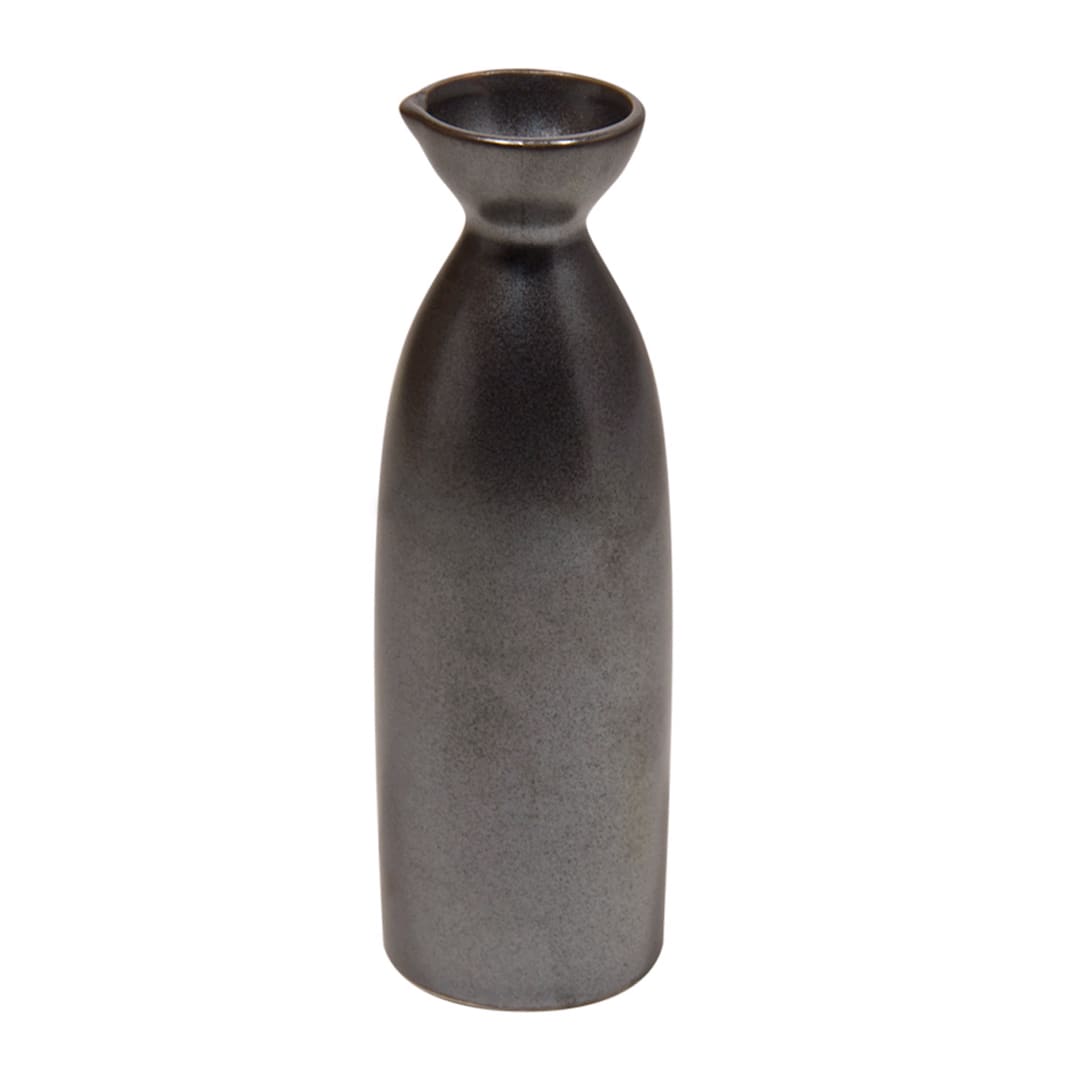 Korin Japanese Trading SAB-119/L Tessa Black 8 Oz. Sake Bottle
