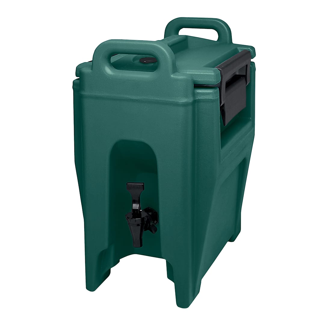 Cambro UC250519 Ultra Camtainer Green 2.75 Gal Beverage Carrier
