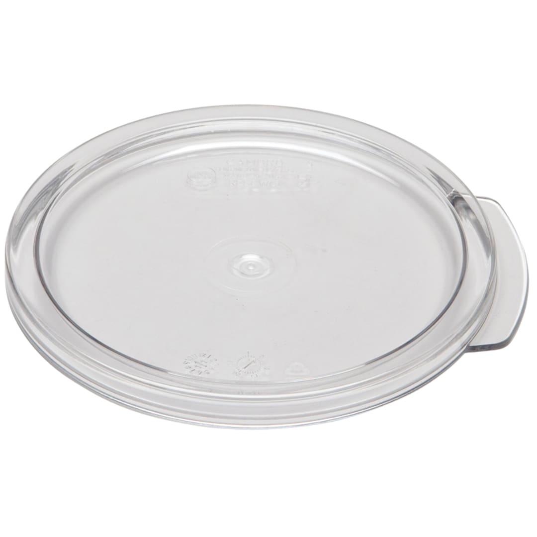 Cambro RFSCWC1135 Camwear Clear Lid for 1 Qt Round Containers