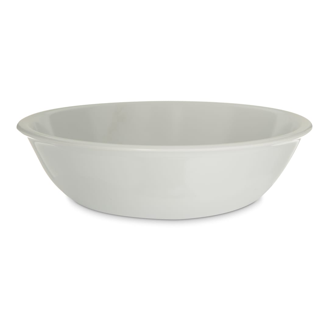 Carlisle 593302 32 Oz. Epicure White Round Bowl - Dozen