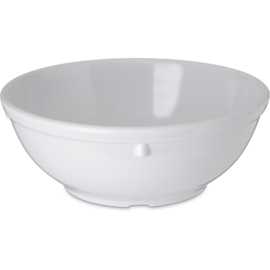 Carlisle 4352002 Dallas Ware 16 Oz. White Nappie Bowl