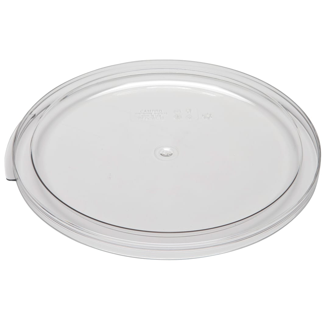 Cambro RFSCWC12135 Camwear Clear Lid for 12 / 18 / 22 Qt Containers