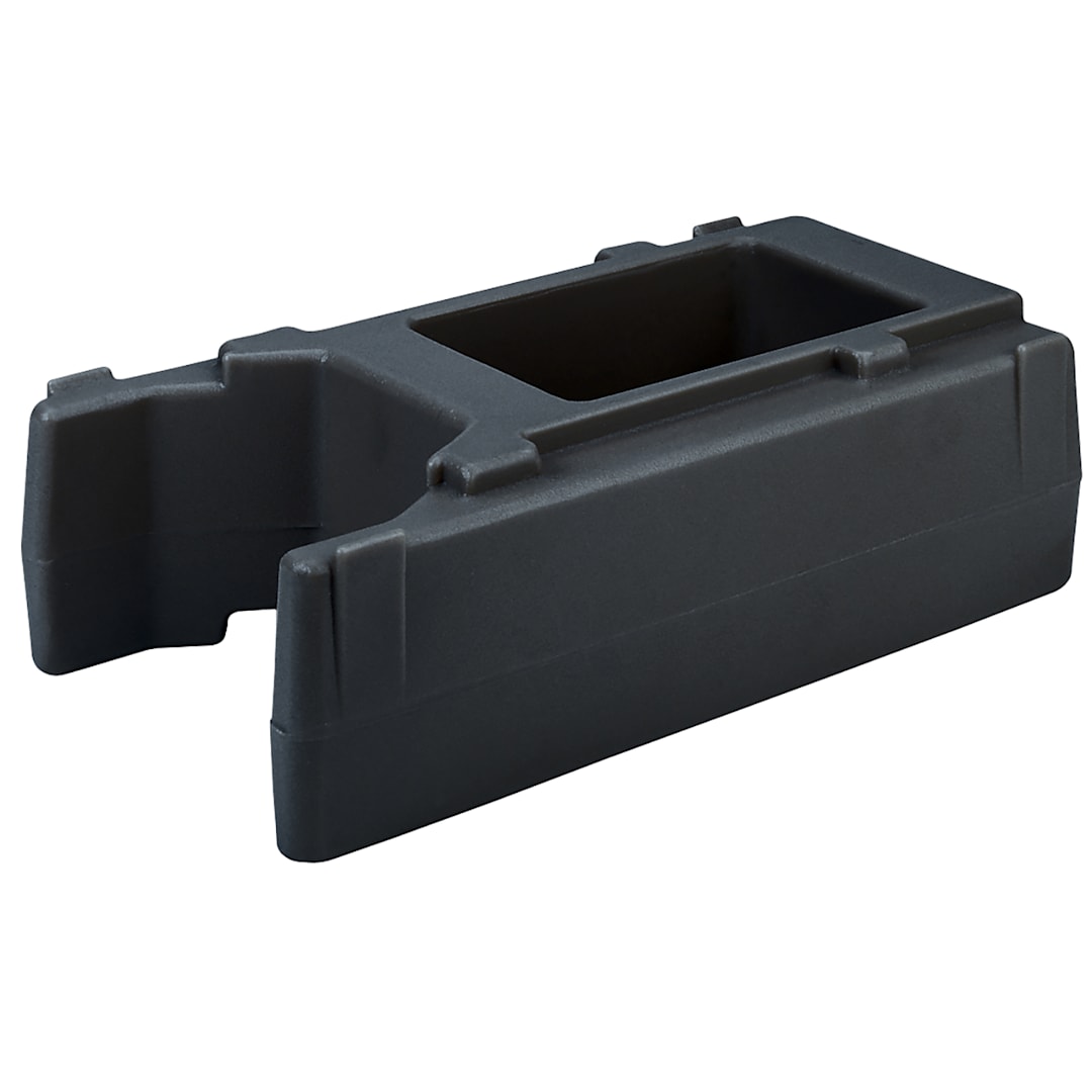 Cambro R500LCD110 Black Small Riser for Camtainers