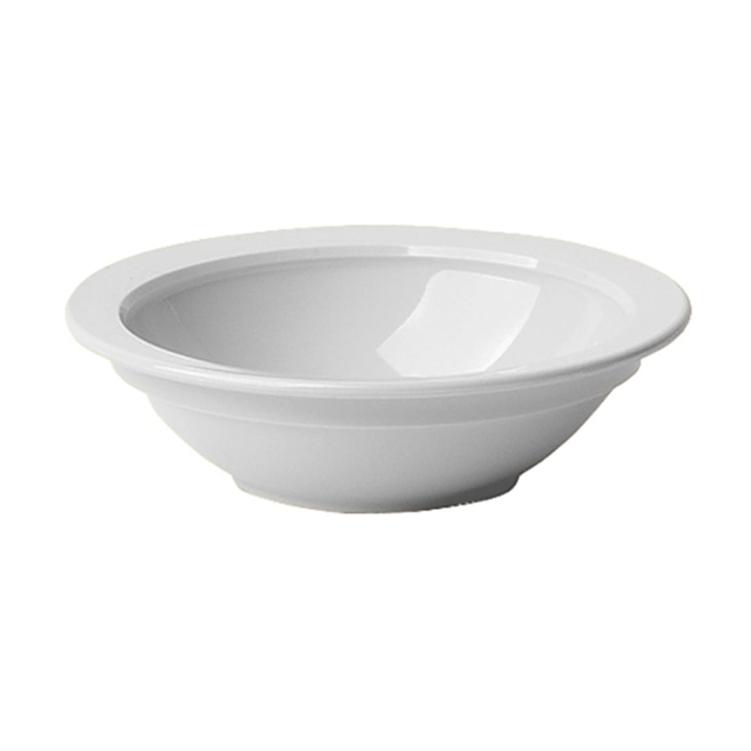 Cambro 45CW148 Camwear White 5 Oz. Round Fruit Cup / Bowl