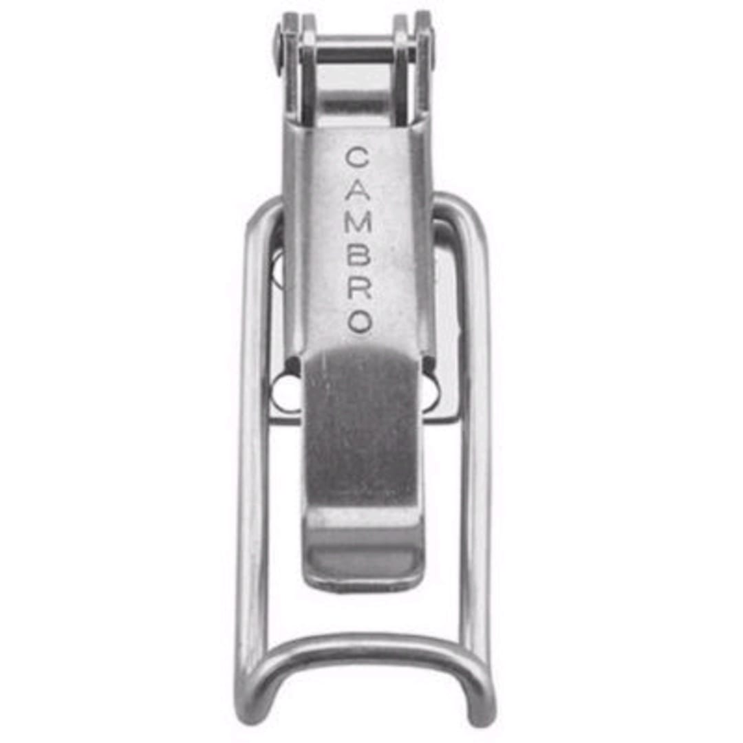 Cambro 60090 Small 2-Hole Metal Latch Kit w/ 2 Screws for Camcarriers