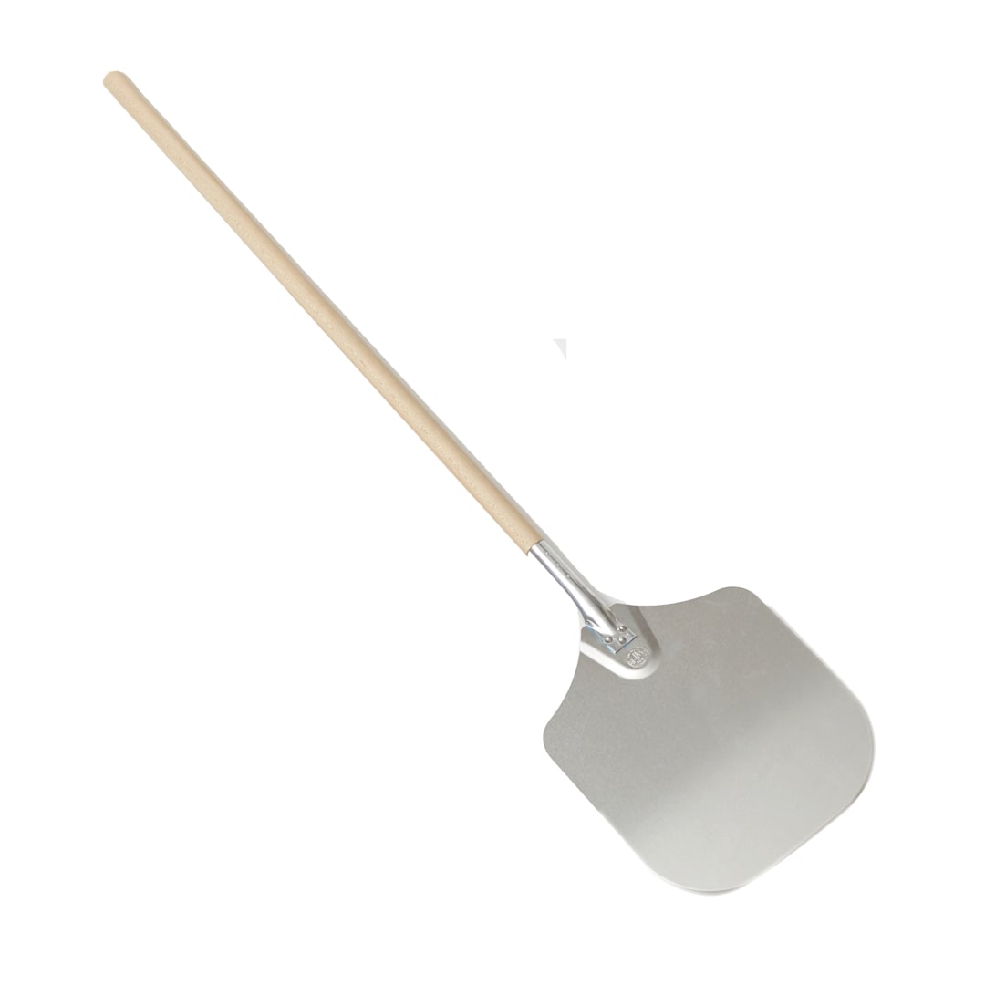 American Metalcraft 5212 Medium Blade 52 In Pizza Peel w/ Wood Handle