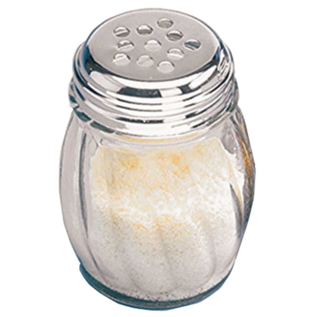 American Metalcraft LX306 Lexan Swirl Clear 6 Oz Cheese Shaker