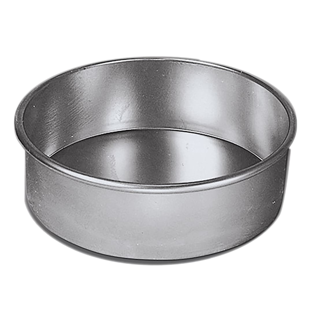 American Metalcraft 3808 Round 8" Aluminum Cake Pan