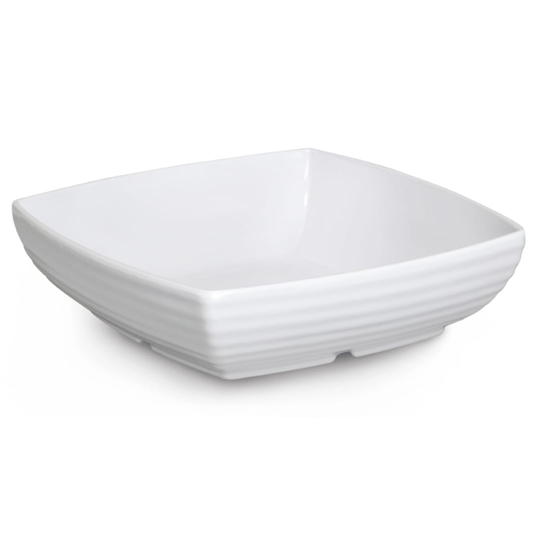 G.E.T. ML-68-W Milano White 3 Qt. Square Bowl