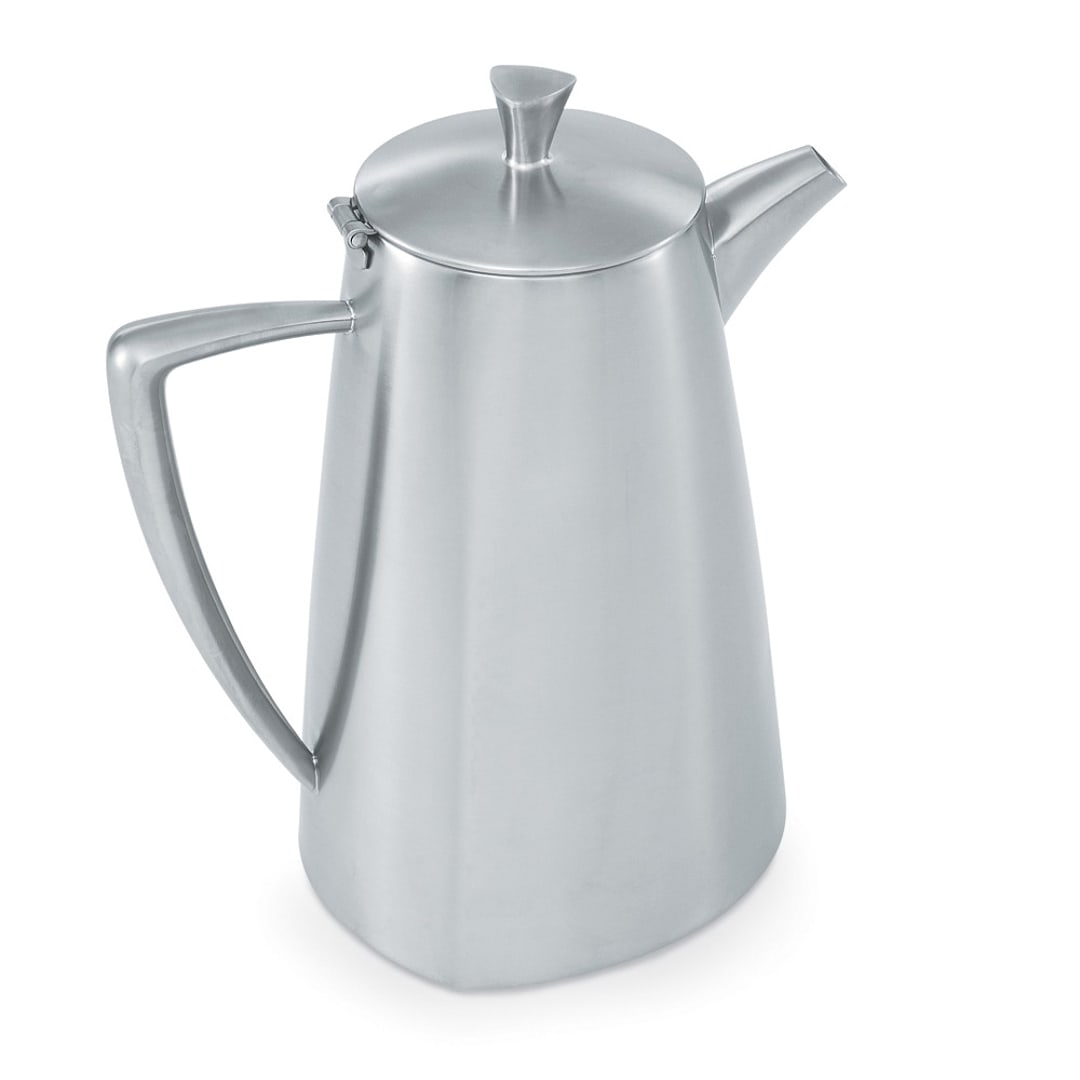 Vollrath 46303 Triennium® Satin Finish S/S 2.3 Quart Coffee Pot