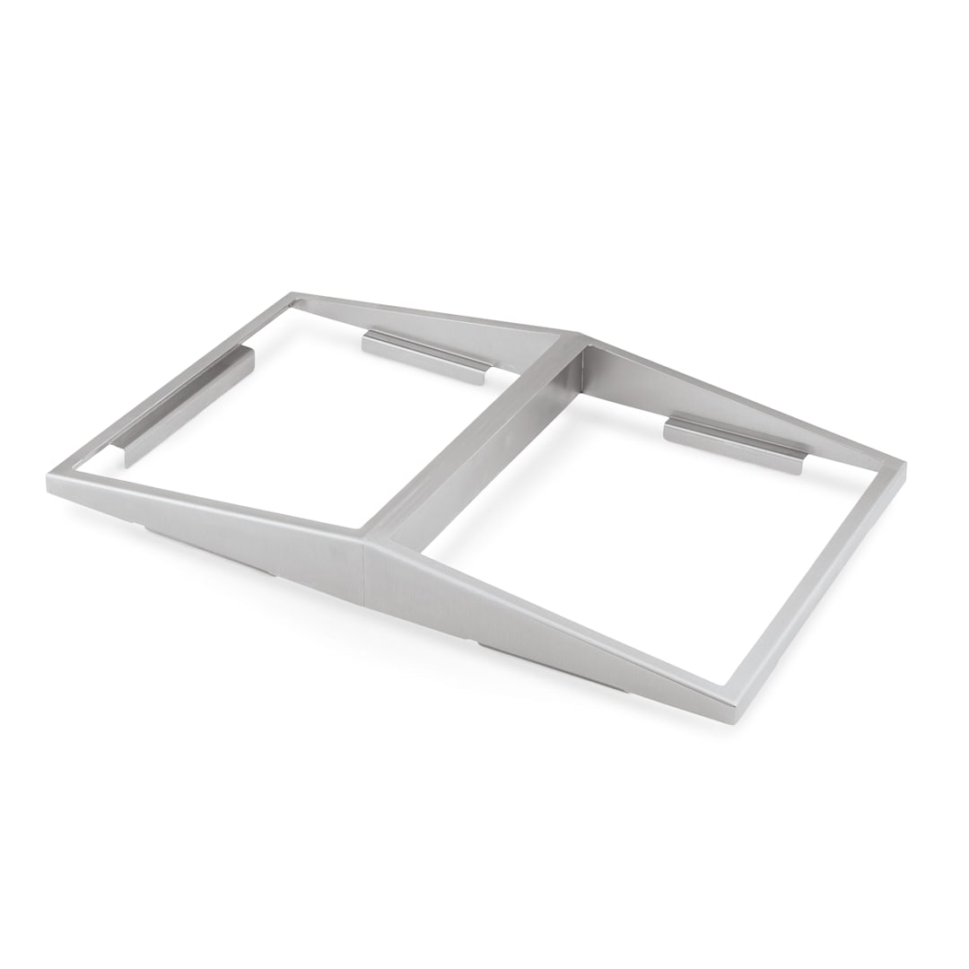 Vollrath 19184 S/S Dual Sided Angled Adaptor Plate For Half Size Pans