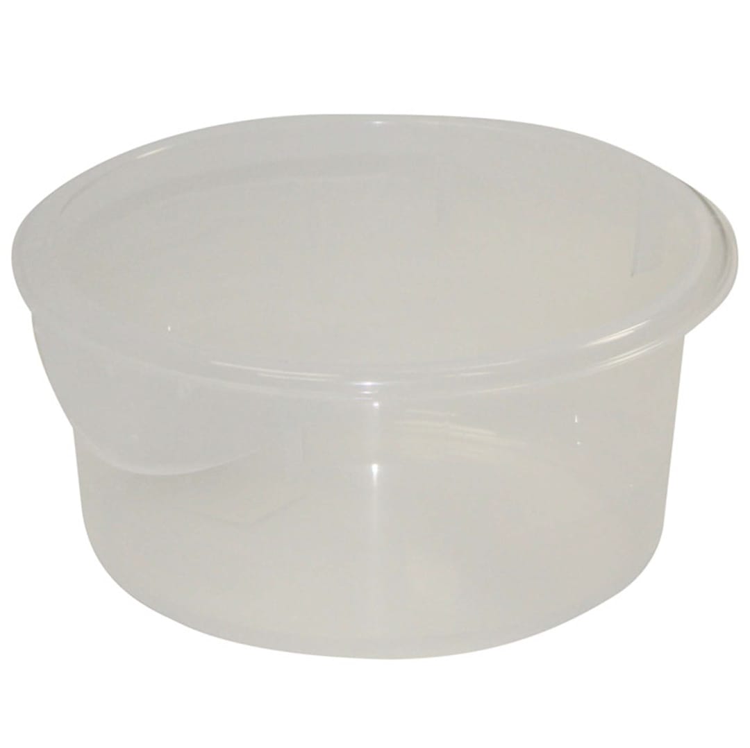 Rubbermaid FG572024CLR Round Clear 2 Quart Storage Container