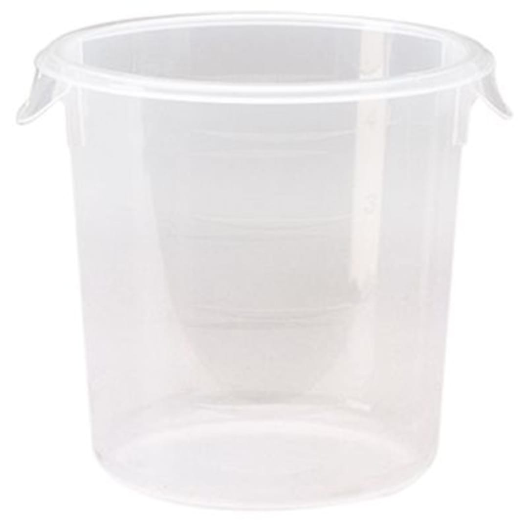 Rubbermaid FG572124CLR Round Clear 4 Quart Storage Container