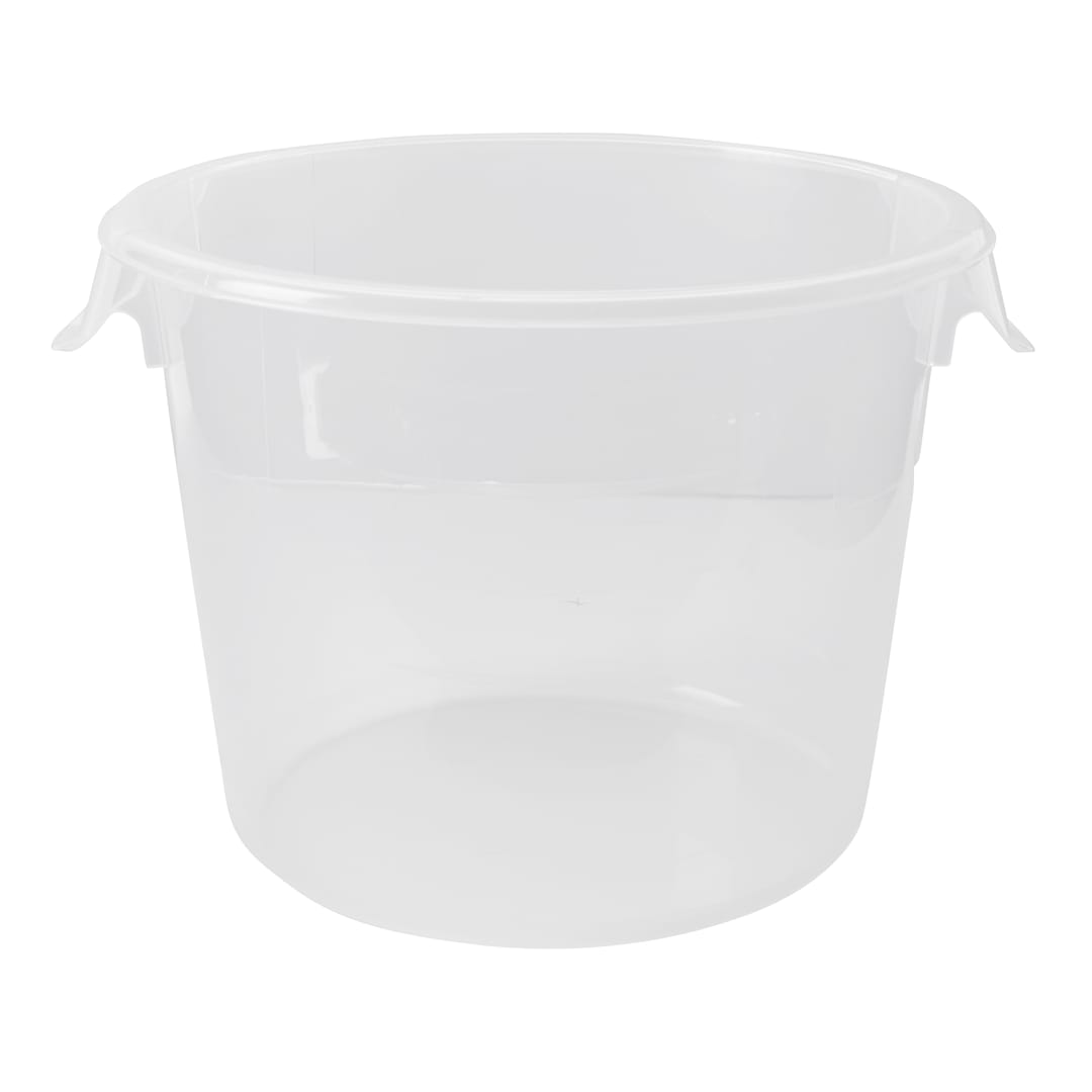 Rubbermaid FG572324CLR Round Clear 6 Quart Storage Container