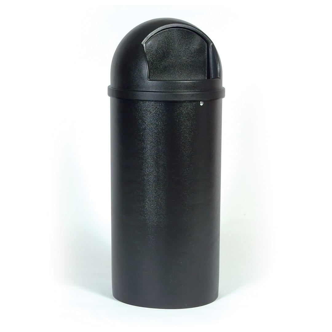 Rubbermaid FG817088BLA Marshal Classic 25 Gallon Trash Container