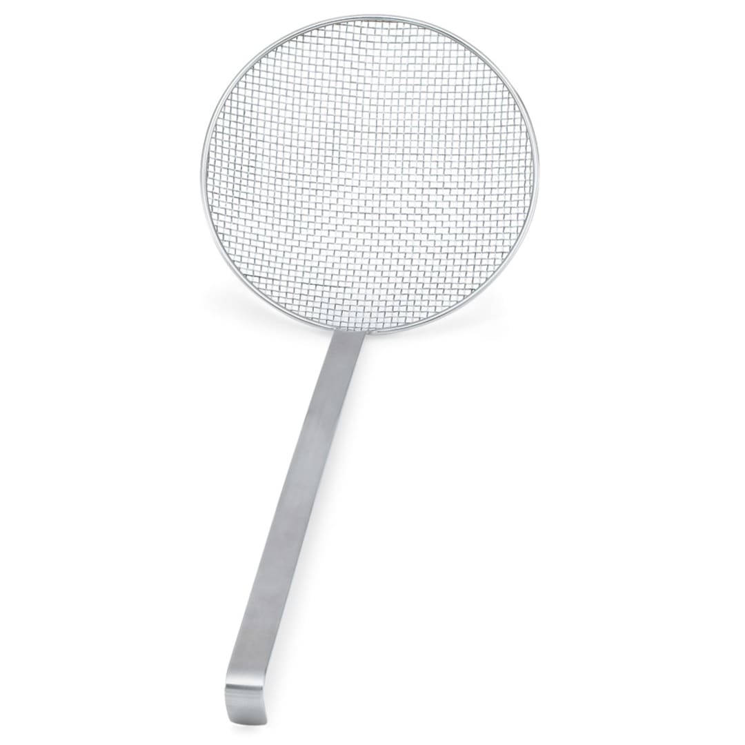 Vollrath 47719 Heavy Duty Long-Handled 9-2/3" Wire Mesh Skimmer