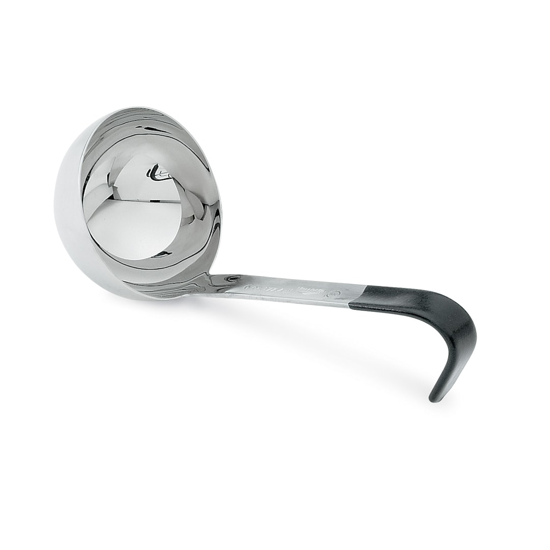 Vollrath 4980020 S/S .5 Ounce Ladle with Black Kool-Touch® Handle