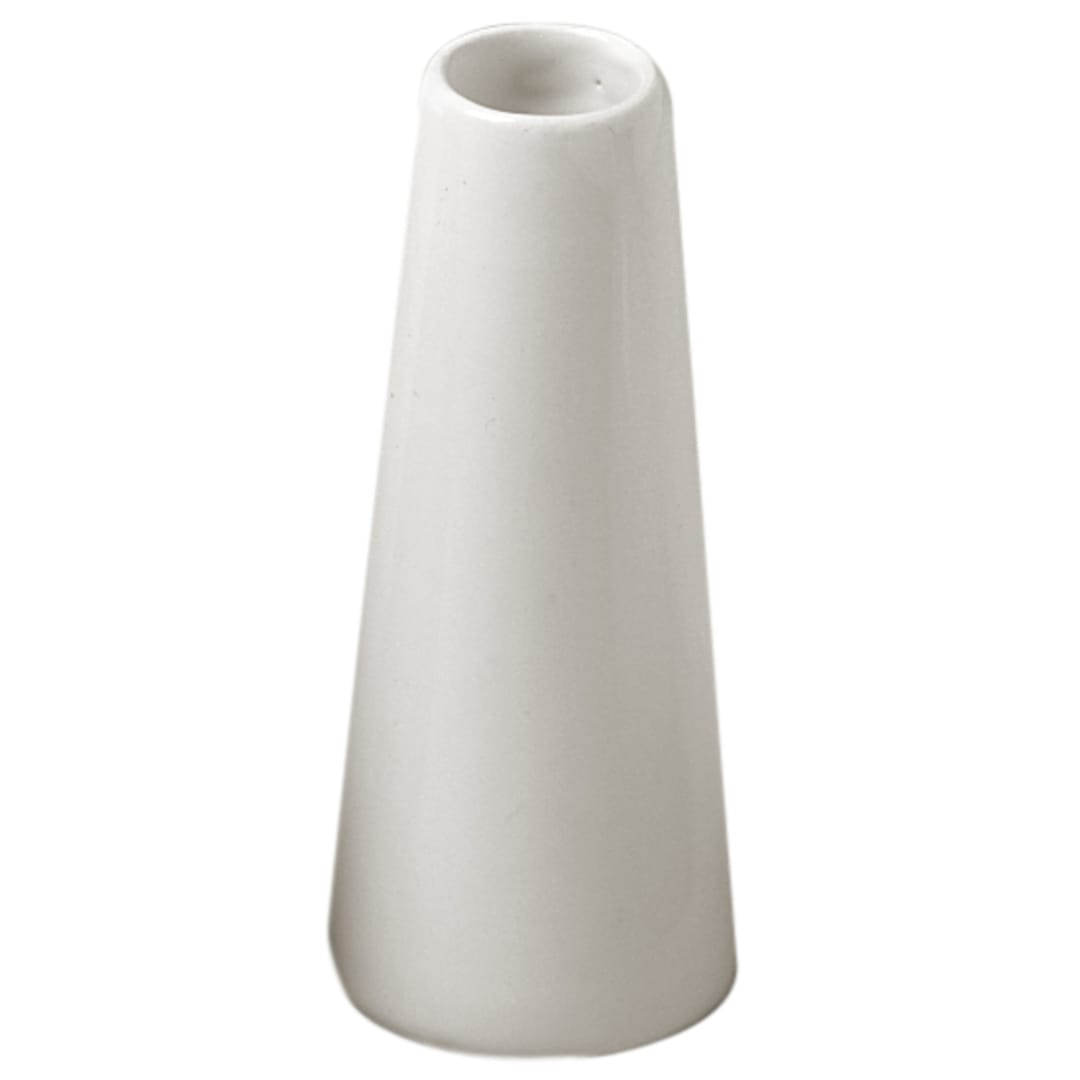 American Metalcraft BVTG6 Prestige White Ceramic Bud Vase