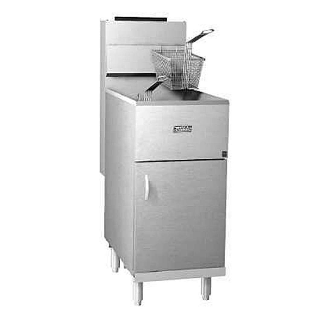 Pitco Frialator 40S Economy 40-45 lb 105,000 BTU Propane Gas Fryer