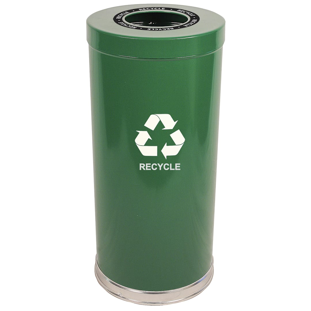 Witt 15RTGN-1H Emoti-Can 15 Gallon Recycling Container