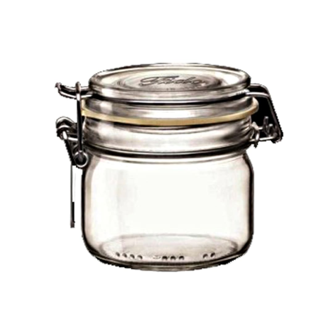 Bormioli Rocco 4949Q458 7-3/4 Oz Clear Top Fido Jar