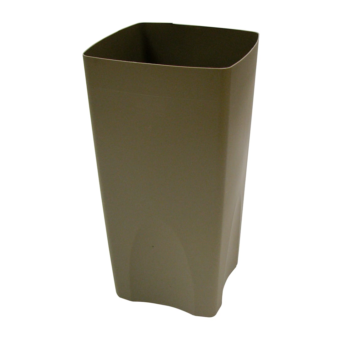 Rubbermaid FG356300 Beige Rigid Liner f/ Untouchable 19 Gal Waste Cans