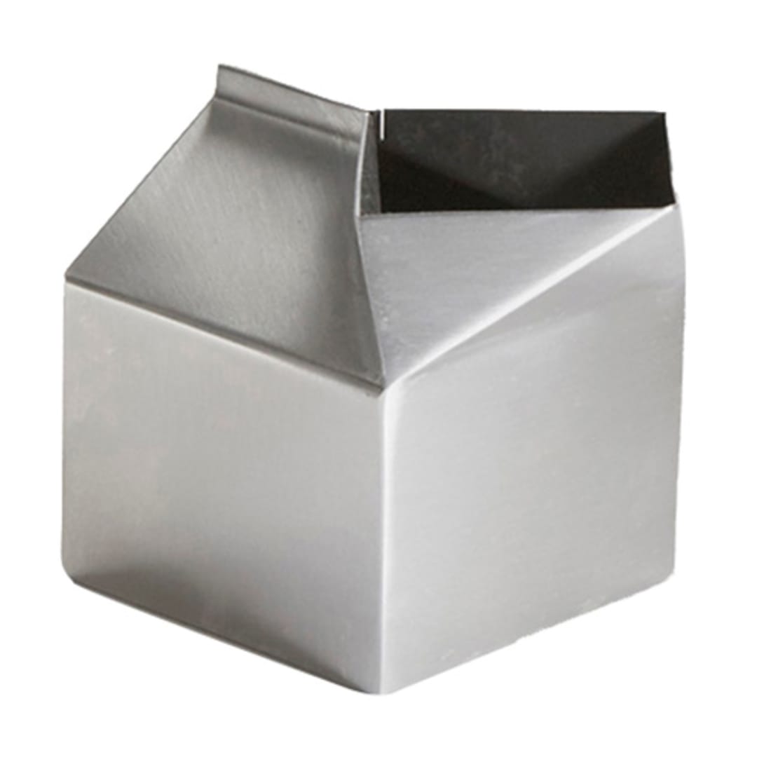 American Metalcraft MCC300 S/S 3 oz Milk Carton Creamer