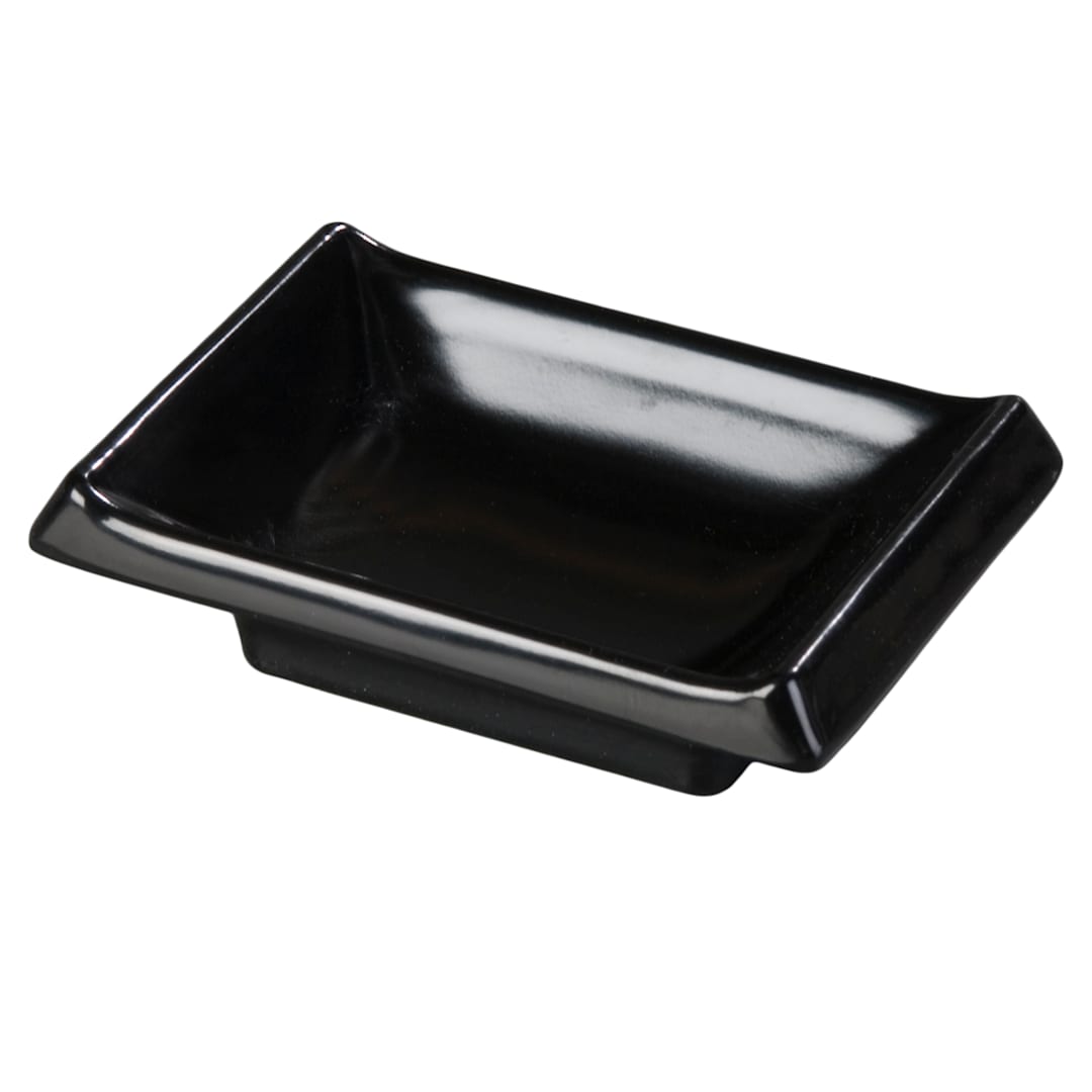 Carlisle 86403 2 Oz. Black Japanese Style Ramekin
