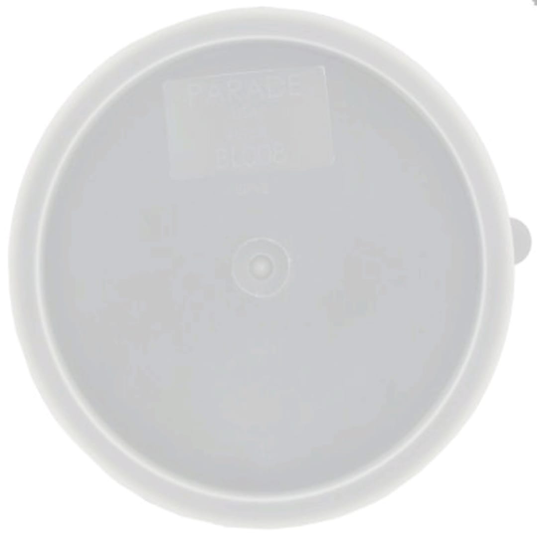 Prolon BL008 Natural White 6 / 8 Qt. Food Storage Container Lid