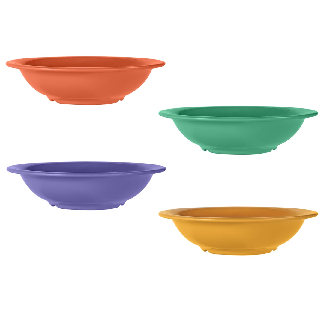 G.E.T. B-167-MIX Diamond Mardi Gras 16 Oz. Mixed Bowls
