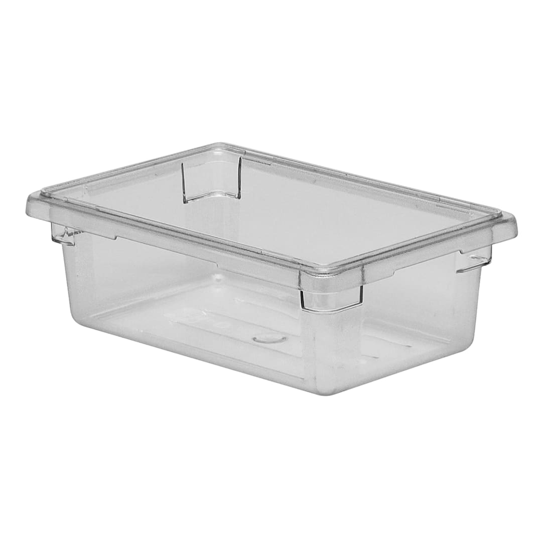 Cambro 12186CW135 Camwear Clear 12" x 18" x 6" Food Storage Box