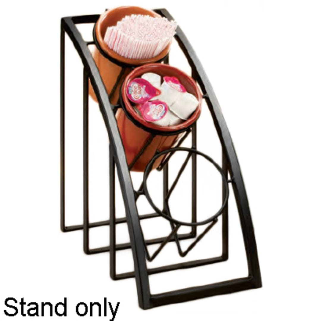 Cal-Mil 1747-3-13 Mission Black Sloped Cylinder Display