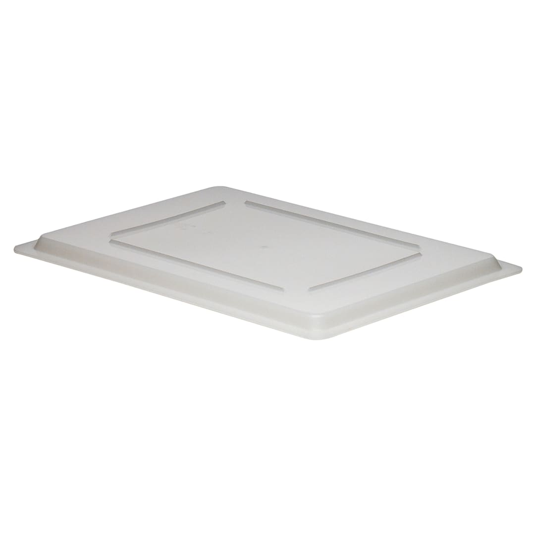 Cambro 1826CP148 White Poly 18" x 26" Food Storage Box Cover / Lid