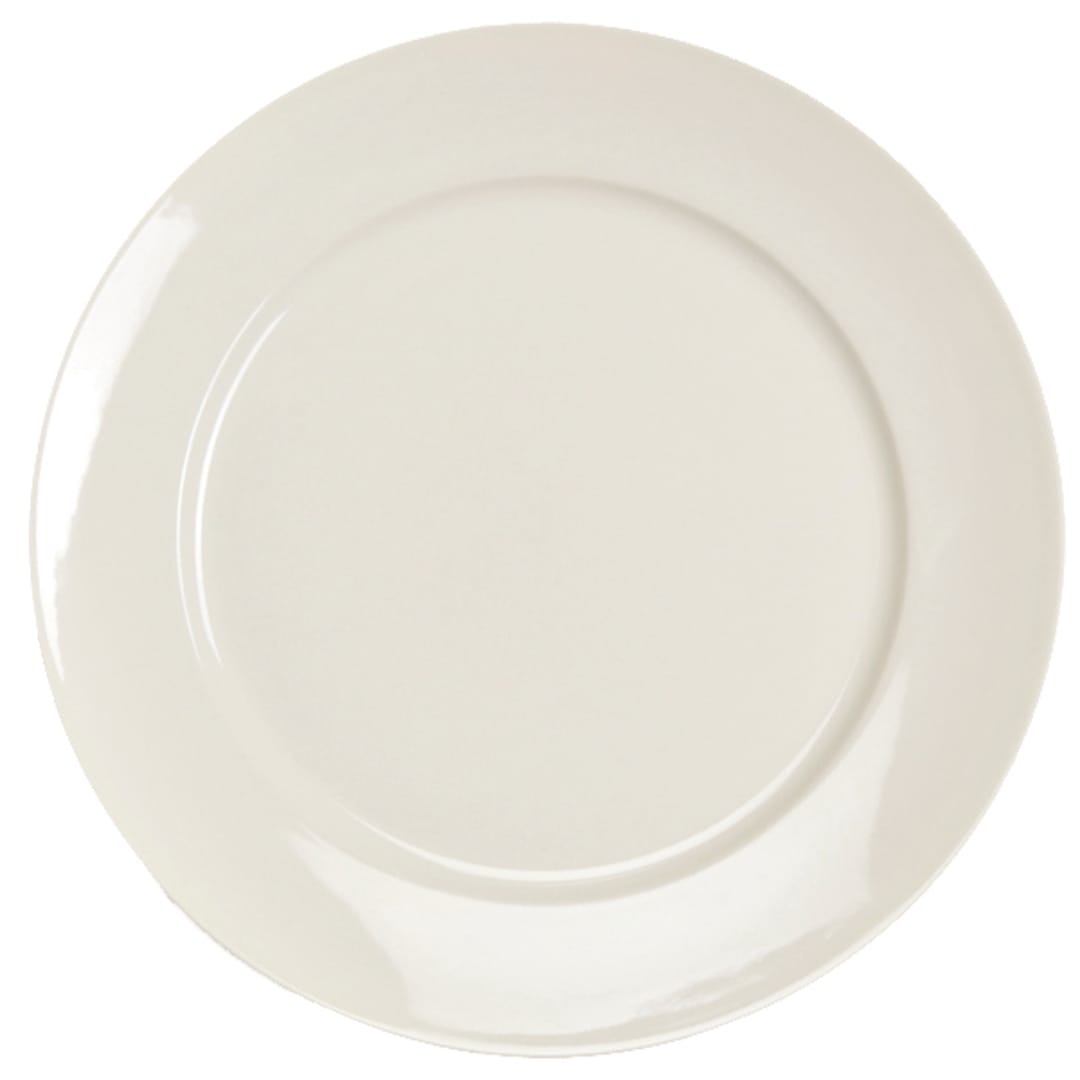 Homer Laughlin 12102100 RE-21 Ivory 10-3/4" Dinner Plate