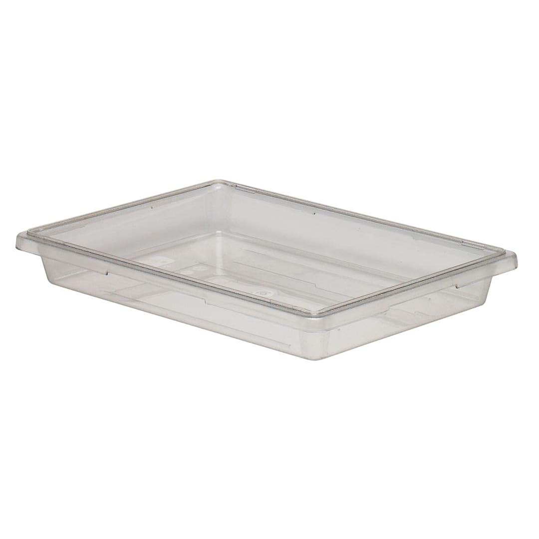 Cambro 18263CW135 Camwear Clear 18" x 26"  x 3.5" Food Storage Box