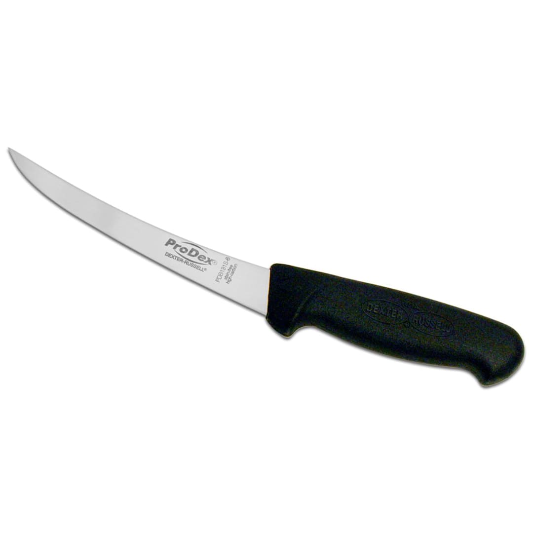 Dexter Russell PDM131S-5 Black Handle 5 In Stiff Curved Boning Knife