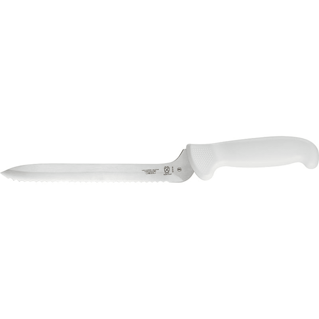 Mercer Culinary M18130 Ultimate White 8" Offset Utility Knife