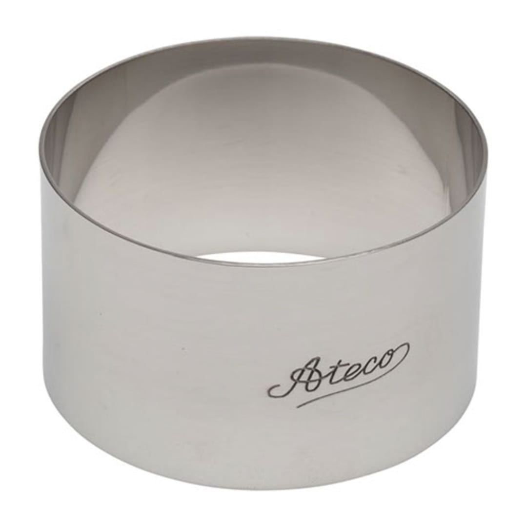 Ateco 4901 Stainless Steel 3" Round Mold