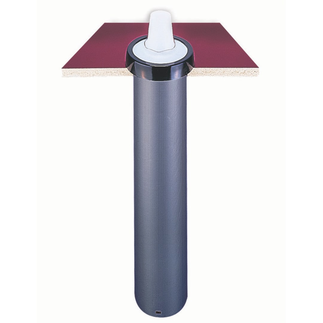 San Jamar C2210C18 Euro EZ-Fit® Cup Dispenser with 18" Tube