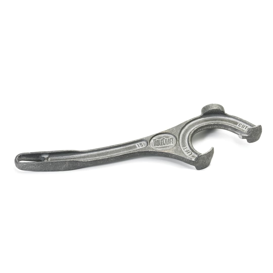 TableCraft 15 Cast Aluminum 16" Pail Opener
