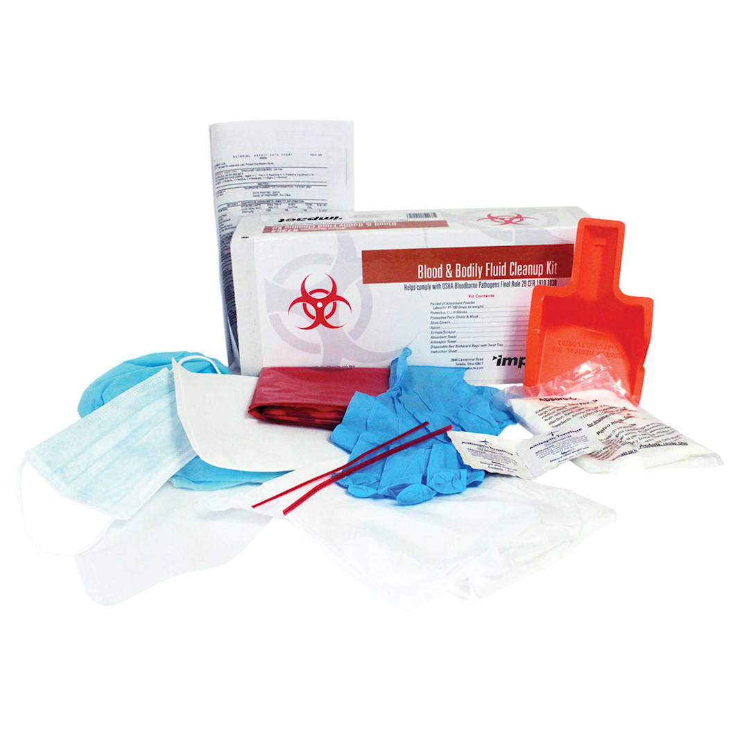 Darling Foodservice Bloodborne Pathogen Kit with Disinfectant