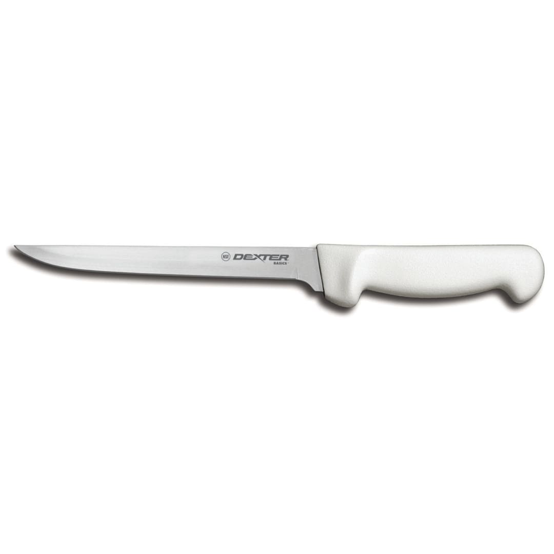 Dexter Russell P94813 Basics White Handle 8" Narrow Fillet Knife