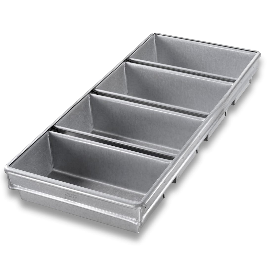 Chicago Metallic 45642 Glazed 9" 4-Strap Open Top Bread Pan
