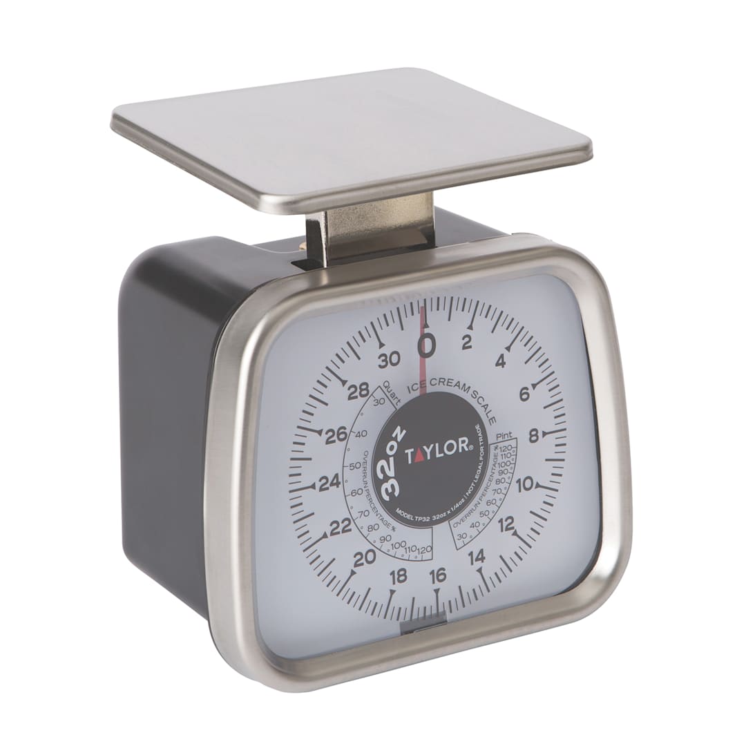 Taylor Precision TP32 Mechanical 2 Lb. Dial Ice Cream Portion Scale