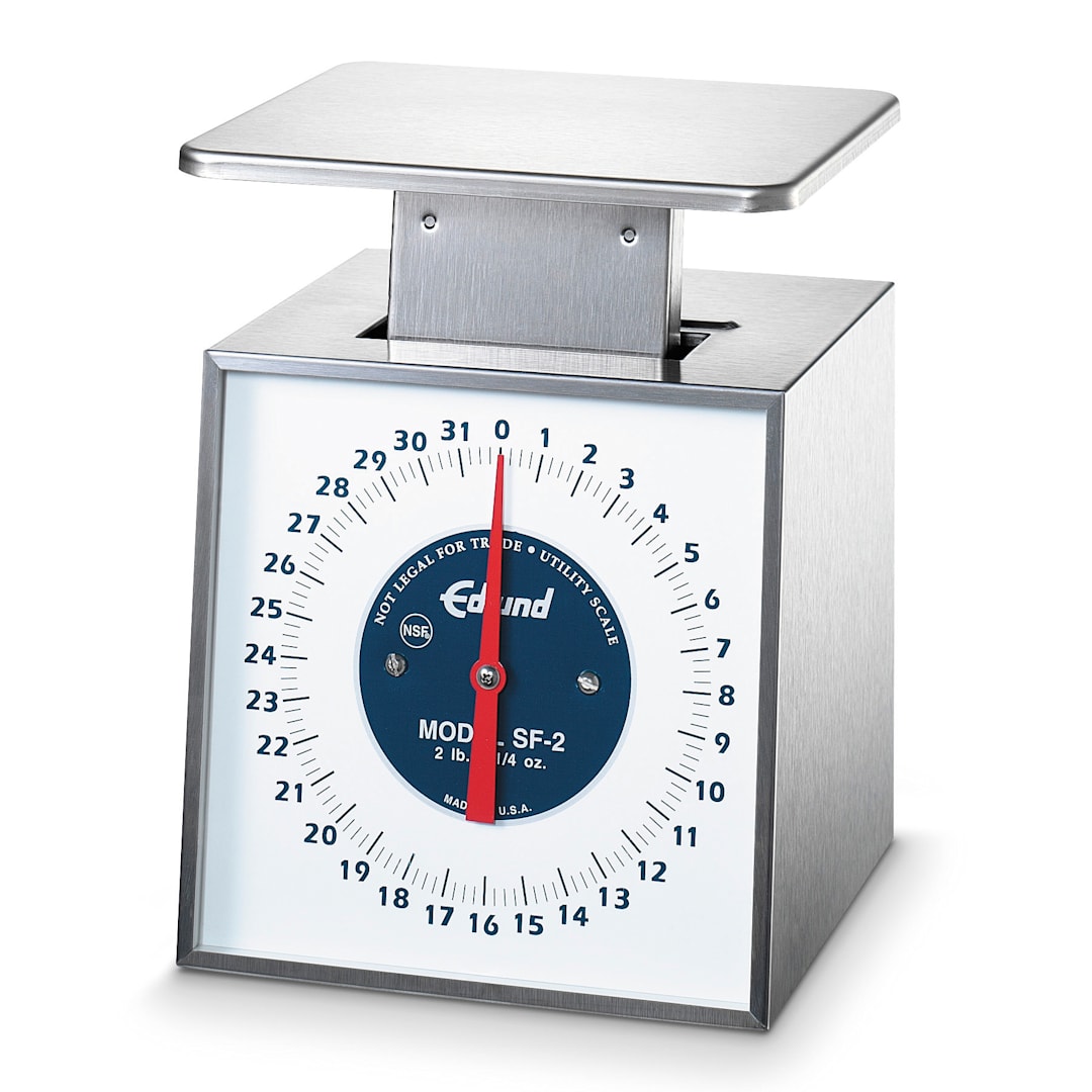 Edlund SF-2 Premier Series Fixed Dial Mechanical 32 Oz. Portion Scale