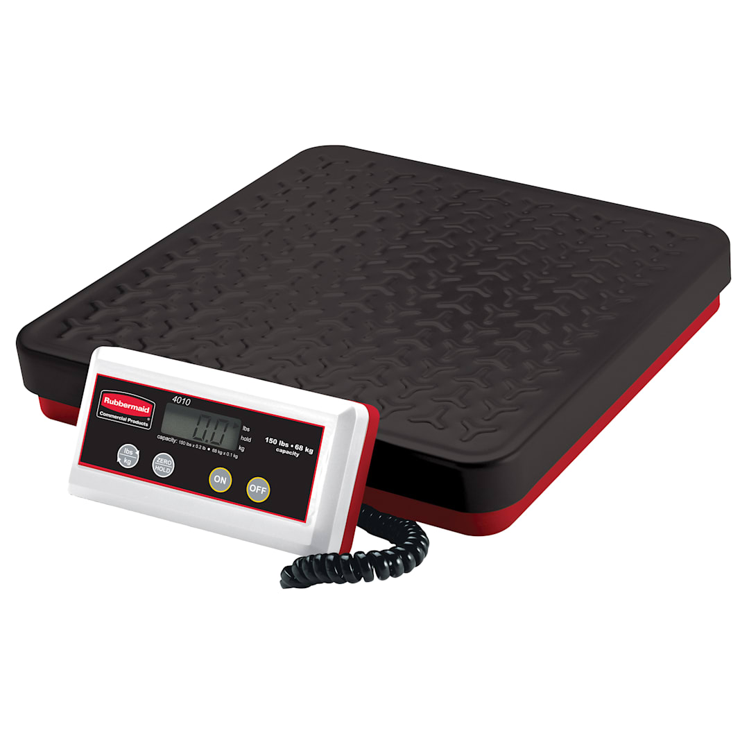 Rubbermaid FG401088 150 lb. Digital Receiving Scale