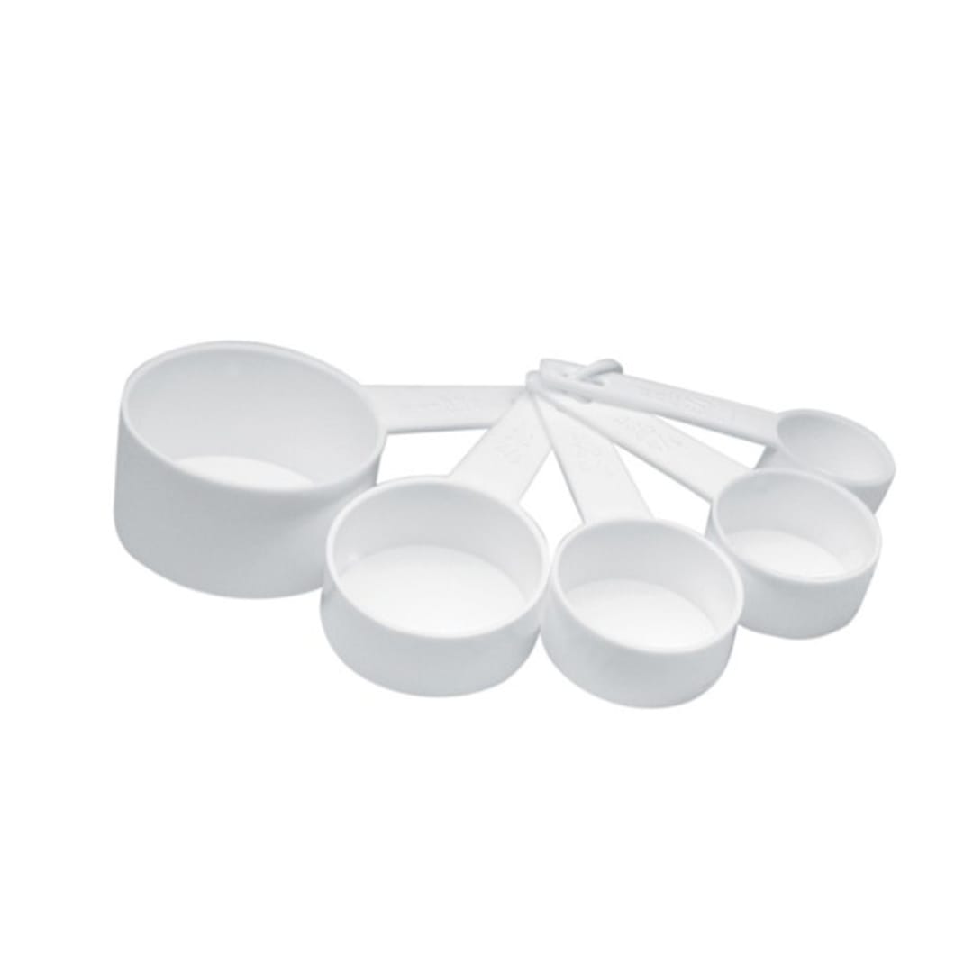Norpro 3044W Five Piece Plastic Measuring Cup Set