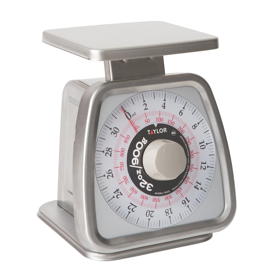 Taylor® Precision TS32 S/S 2 Lb. Rotating Dial Portion Scale
