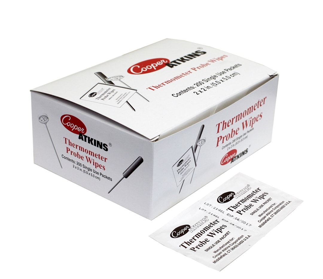 Cooper-Atkins® 9150-0-8 Probe Cleaning Wipes