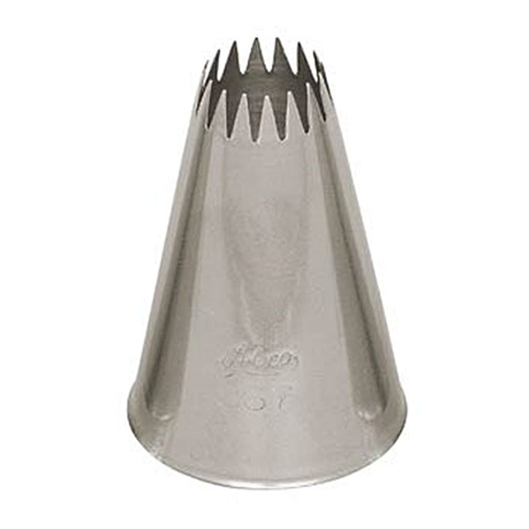 Ateco 867 French Fine Cut Star #7B Decorating Pastry Tube